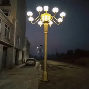 芯鹏达8米大型户外广场公园桥梁中华灯玉兰夜景照明XPD-ZH07