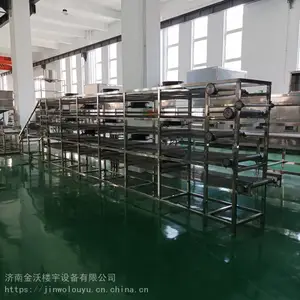 金沃全自动多层风冷豆腐皮摊凉机 豆干风干机