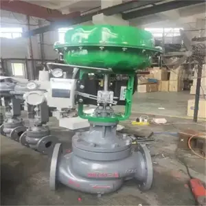 ZJHP46-16C DN65法兰式碳钢材质调节阀 气动调节阀