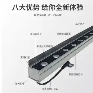 LEDϴǽ�ƻ����ˮ220v��������������ǽ��������װ�����߲����