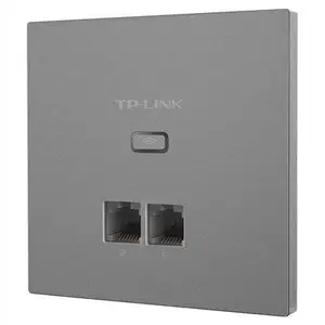 TP-LINK TL-AP456GI-PoE 薄款深空银方 450M千兆无线面板式AP 深空银