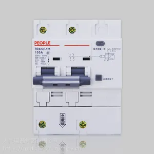 人民电器 RDX2LE-125 4P 系列剩余电流动作断路器