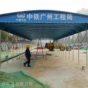 帐篷厂家直销折叠伸缩式雨棚活动推拉雨棚工厂雨棚伸缩式遮阳篷带轮子雨蓬