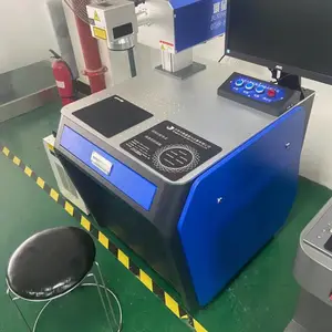 供应3瓦紫外线激光打码机金属模具深度光纤激光打标机