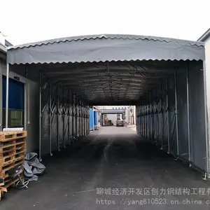 活动雨棚价格_天津推拉雨篷雨棚厂家供应