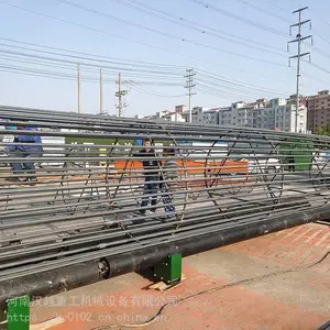 操作简单 钢筋笼绕筋机 双筋绕筋机 汉越