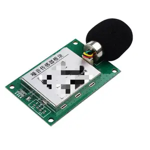 噪声传感器模块RS485工业级噪音分贝检测仪 uart声级计扬尘噪音计