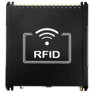 XZ-R8016 RFIDʮ��ͨ����д�� 16�ڳ���Ƶrfid��ͨ��֧�ֶ��ο������� ������ܶ���������ʶ��rfid��д�豸