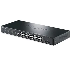 TP-LINK TL-SG5428 24口全千兆三层网管型核心交换机端口汇聚VLAN