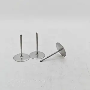 不锈钢风管焊钉 圆盘底座保温焊钉 通风管道岩棉玻璃棉固定碰钉