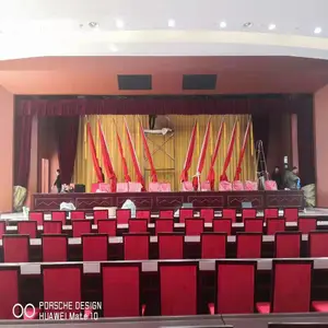 东城阻燃舞台幕布北京定做金丝绒幕布阻燃金色舞台大幕