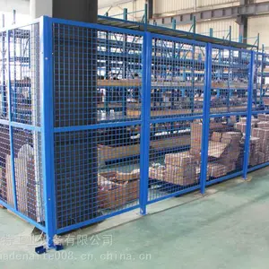 仓库隔离网铁丝网车间隔断网工厂隔离围网围栏高速公路基坑护栏网