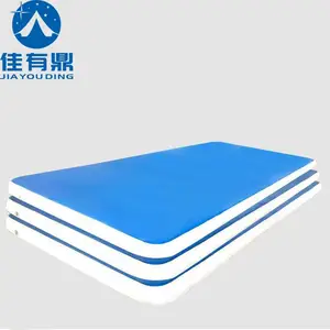 充气平面拉丝体操拉丝瑜伽垫充气武术特技训练安全保护垫