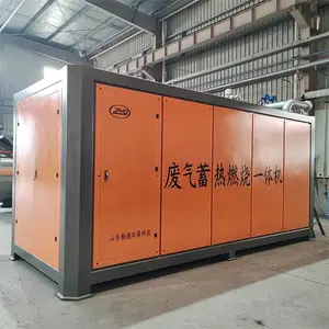 羽毛粉加工车间废气处理设备 蓄热燃烧一体机 废气催化燃烧炉