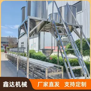 全自动豆腐机生产过程 浆渣分离一体机 大中小种类齐全