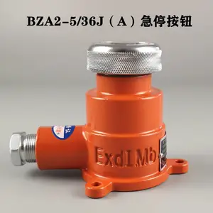 BZA2-5/36J(A)矿用防爆急停按钮 采煤机刮板机综采设备通用配件