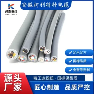 WDZ?TRVVSP 低烟无卤双屏蔽拖链电缆 高柔性耐弯折 工业设备信号传输控制线多芯可定制