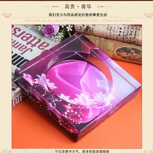 惠州水晶礼品定制/广告烟灰缸logo/水晶烟灰缸定制