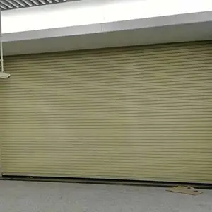 车库卷帘门订做_鑫龙轩门窗_快速_PVC_电动_静音_无机布防火