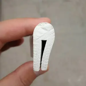 硅胶发泡胶条 U型耐高温密封条 布袋除尘器专用密封条