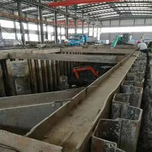 宣城钢板桩围护 打拉森钢板桩多少钱一根 9米钢板桩一根多少吨