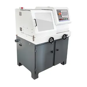 带手动X轴手自一体全自动金相切割机LC-350XP金属非金属