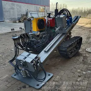 精准躲避障碍打150米管线拉管机器 金帝300导向仪 小型定向钻