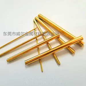 环保C3604黄铜棒 ***导热黄铜棒 螺钉 螺丝用C3604黄铜棒 加工性能好 威尔金属