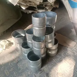 镀锌套管接头 镀锌免焊接接头穿线管直接套筒钢管预埋免焊接接头
