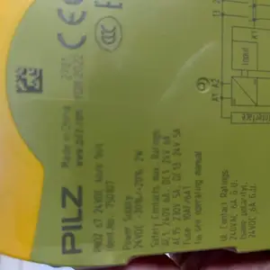 751102 PNOZ s2 C 24VDC 3 n/o 1 n/cƤ���Ȱ�ȫ�̵���
