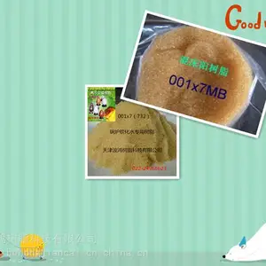 001x7(732)阳离子交换树脂【电标】