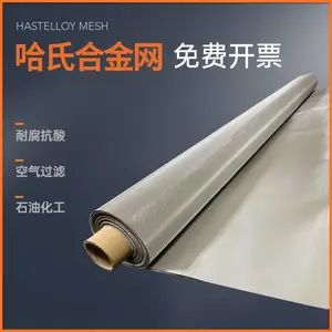 100目哈氏合金网环保设备过滤树脂用60目80目120目C276合金网