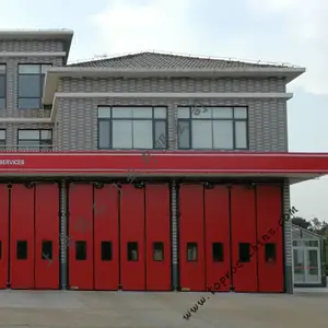 山东 电动折叠车库门 消防车库门