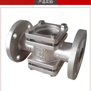 法兰直通视镜 不锈钢浮球偏心视镜 国标 SG-ZT气体液体视镜批发