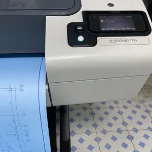 广州市天河区出租大幅面打印机CAD工程建筑绘图仪惠普HP T790 A1/24英寸B0+44英寸租赁