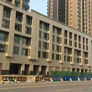 麻城黄金麻矿山 黄金麻石板 干挂石材 黄金麻石柱