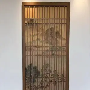 复古实木花格花窗 传统榫卯结构门窗 古建装修专用定制