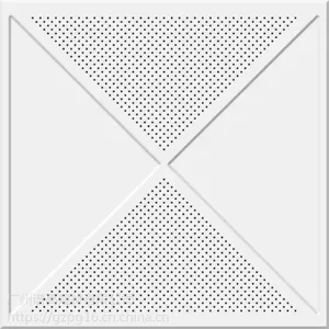 厂家直销 600x600、300×300冲孔铝扣板 办公室吊顶铝扣板集成吊顶