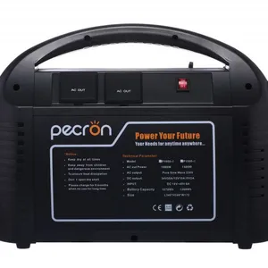 pecron 1500W大功率EPS户外应急电源220V输出 户外环保监测仪器备用电源