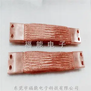 定制生产 镀锡铜软连接 变压器铜带软连接 铜编织导电带 新品出售 款式多样