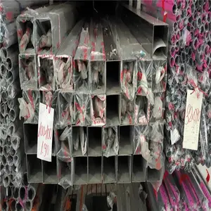 供应天津304不锈钢方管 亮面25×38×1.5 拉丝方矩管
