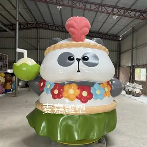大型商场主题lP美陈玻璃钢卡通雕塑定制