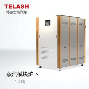 上海特劳士1.2吨智能变频蒸汽模块炉,节能环保蒸汽热源机