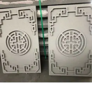 发泡陶瓷装饰线条兴玉龙生产外墙窗套线梁托檐线浮雕