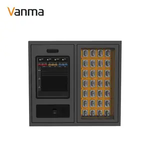 Vanma智能电子钥匙柜 锁控系统 电子钥匙管理工具 28位 WM-2000CT-EKM 壁挂钥匙柜