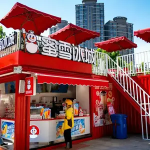 正合文旅集装箱民宿网红商业街集装箱办公室定制厂家