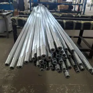 接杆钎杆X34-T38-4305mm 深孔螺纹钎杆 圆杆
