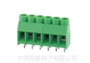 螺钉式接线端子、PCB端子台、GT636、宁波冠泰、焊板式连接器