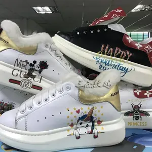 鞋子3d打印机 皮革成品鞋uv彩印机 高落差uv打印机