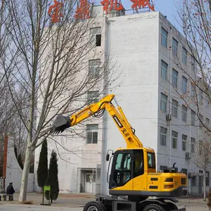 轮式挖掘机新手好学吗